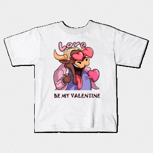 Love be my valentine Kids T-Shirt